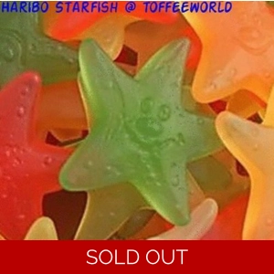Haribo Starfish Gummy Jelly Vegetarian Sweets